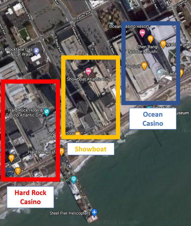 Astonishing Ocean Front Condo Cozysuites At Showboat Atlantic City Exterior foto
